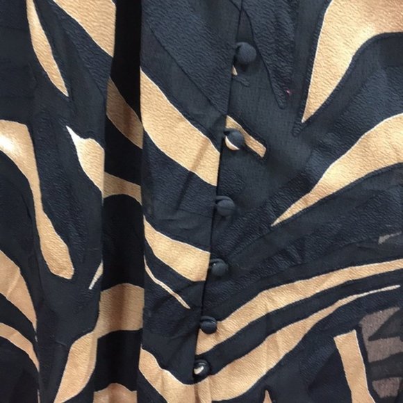 Prabal Gurung Animal Print Wrapped Maxi Dress - Picture 14 of 14